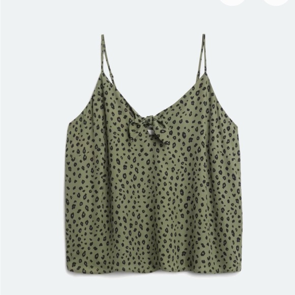 Lush Olive Leopard Print Camisole - Picture 1 of 3